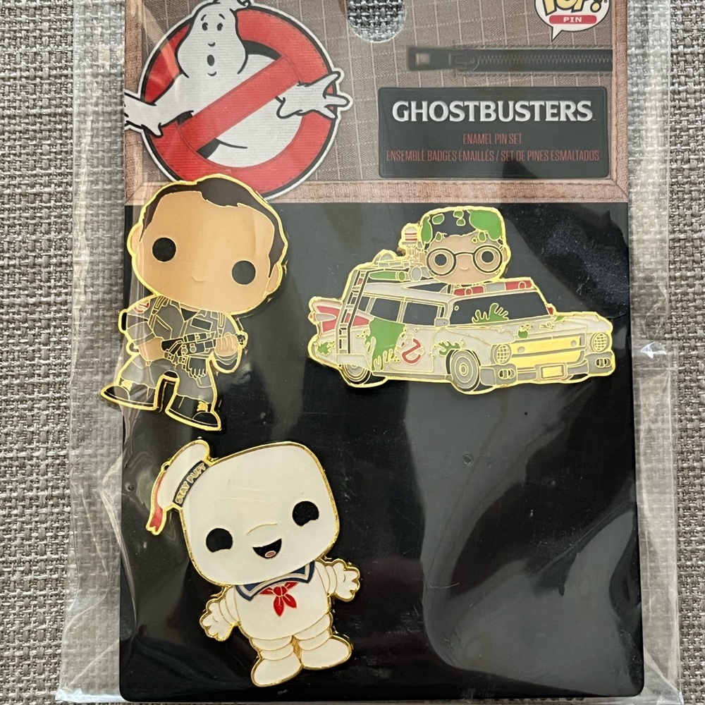 GHOSTBUSTERS Funko Pop Enamel Pin Set - Missing 1